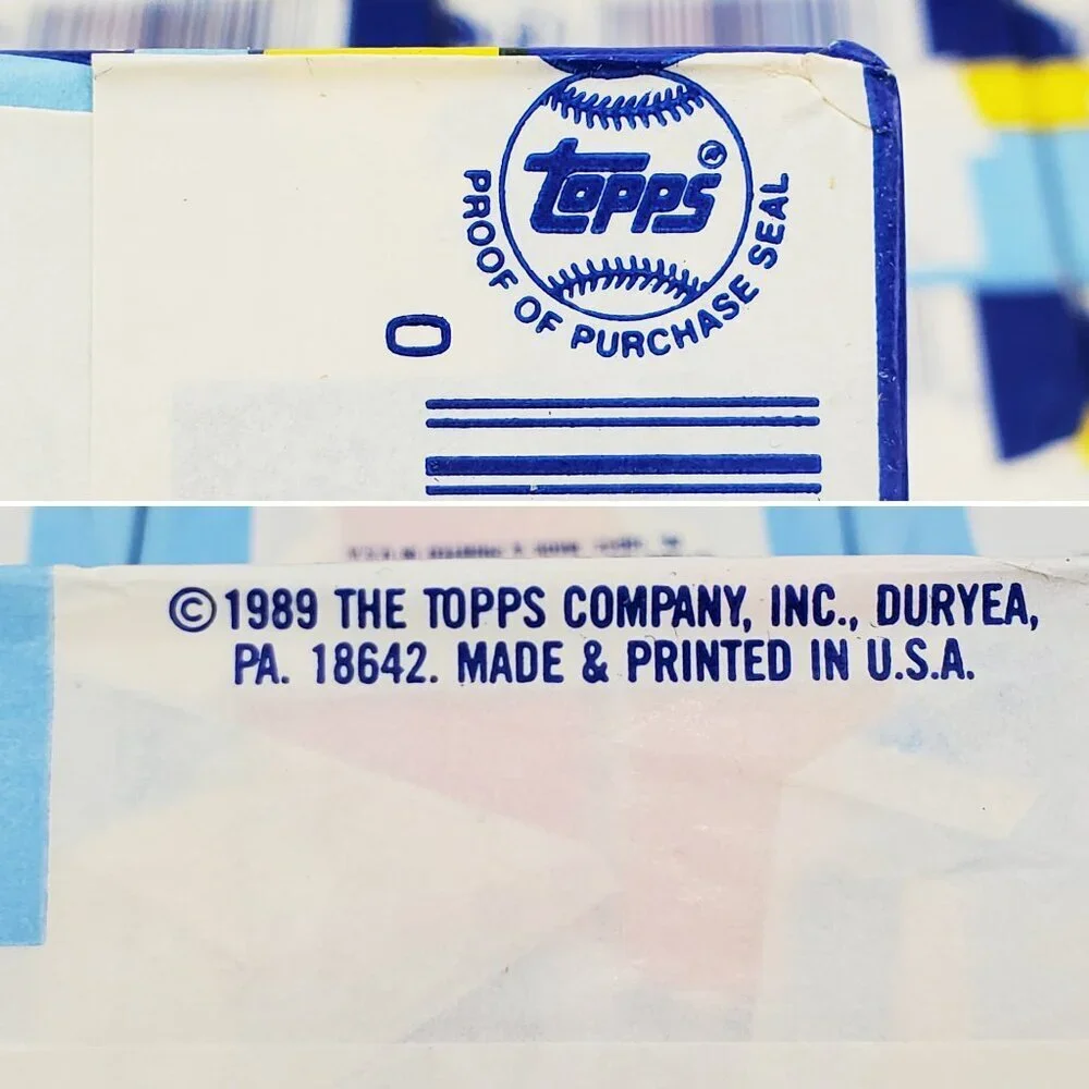 Topps Baseball 1989 Yearbook Stickers Superstar Card Lot of 14 Wax Packs Sealed
